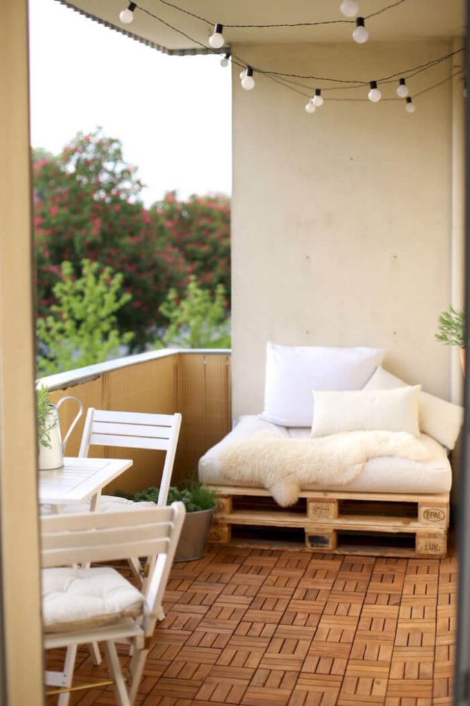 Balkon dekorasyonu